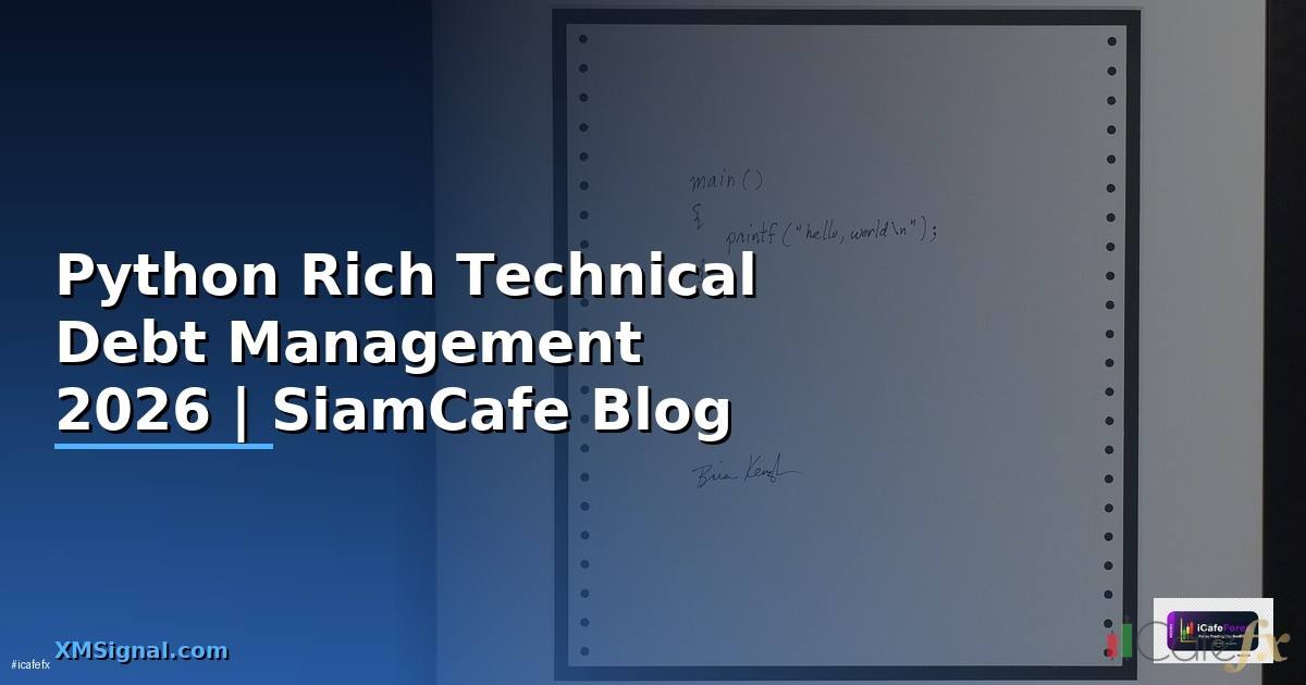 Python Rich Technical Debt Management