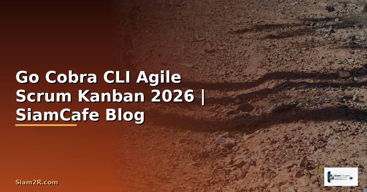 Go Cobra CLI Agile Scrum Kanban