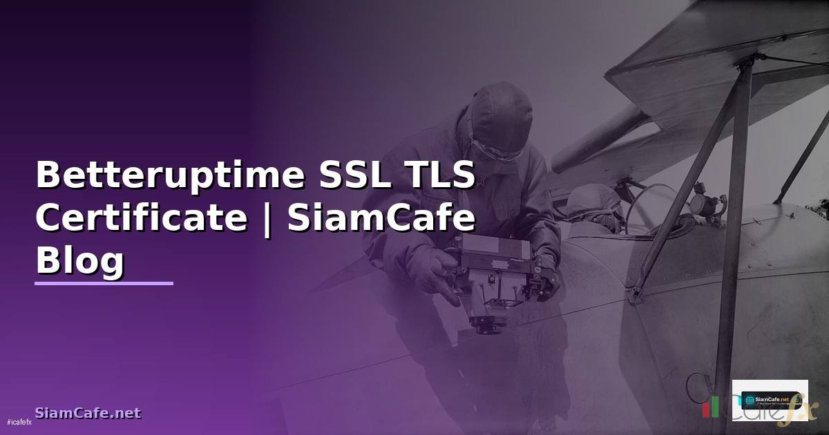 Betteruptime SSL TLS Certificate