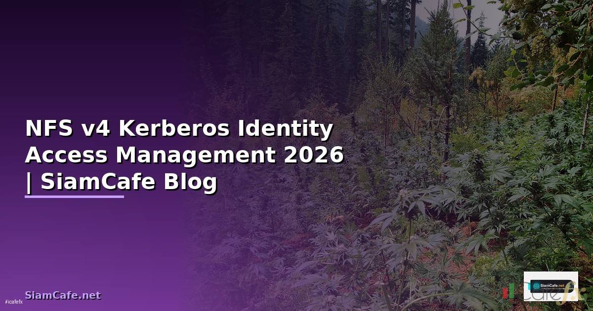 NFS v4 Kerberos Identity Access Management