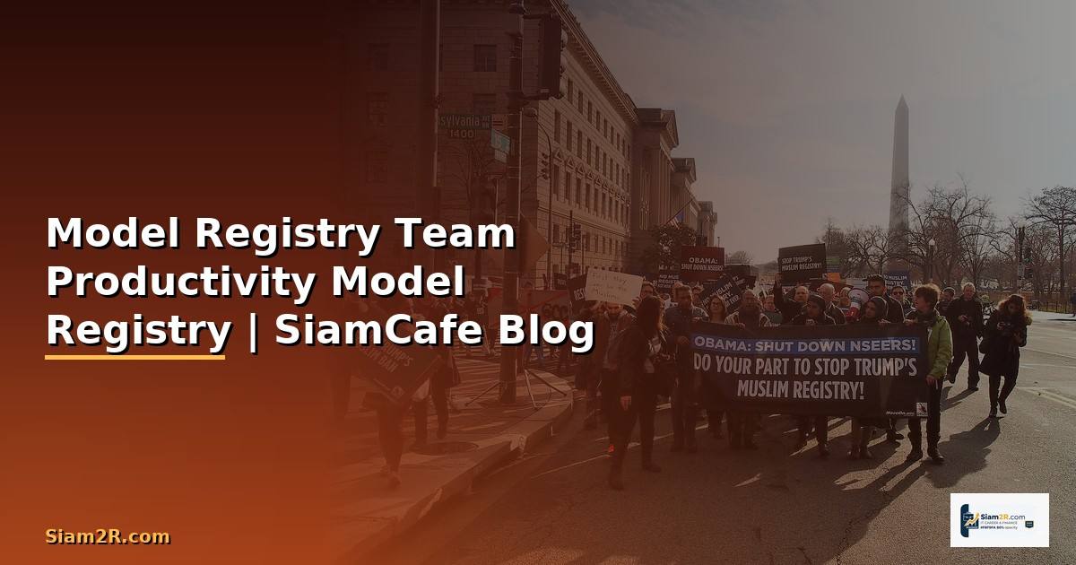 Model Registry Team Productivity —