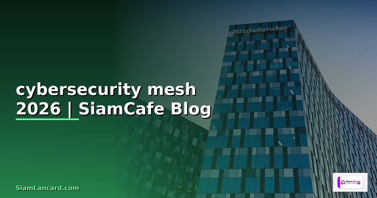 cybersecurity mesh คือ