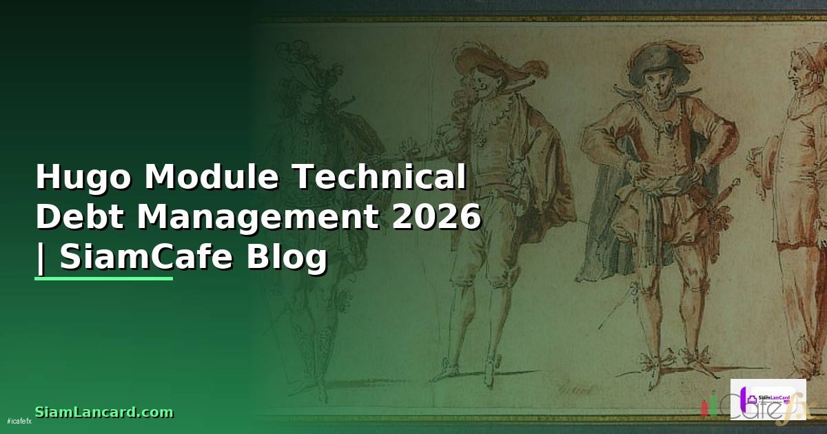 Hugo Module Technical Debt Management