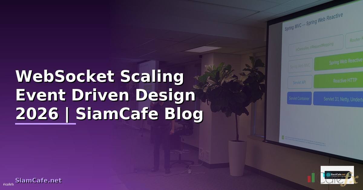 WebSocket Scaling Event Driven Design