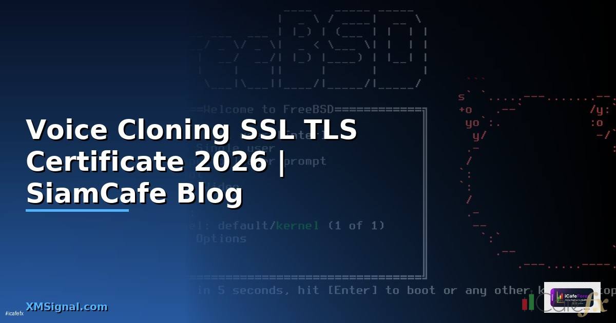 Voice Cloning SSL TLS Certificate
