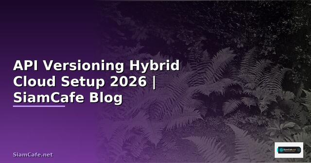 API Versioning Hybrid Cloud Setup