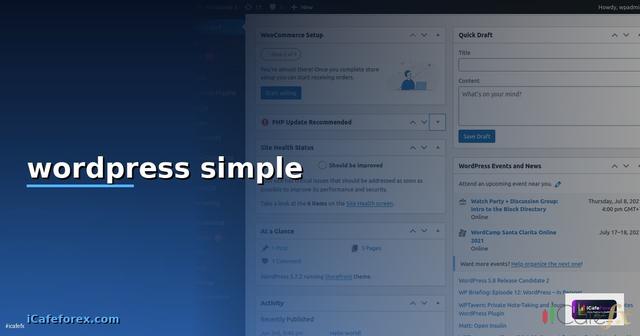 เวอร์ชั่นล่าสุดของ wordpress คือsimple —