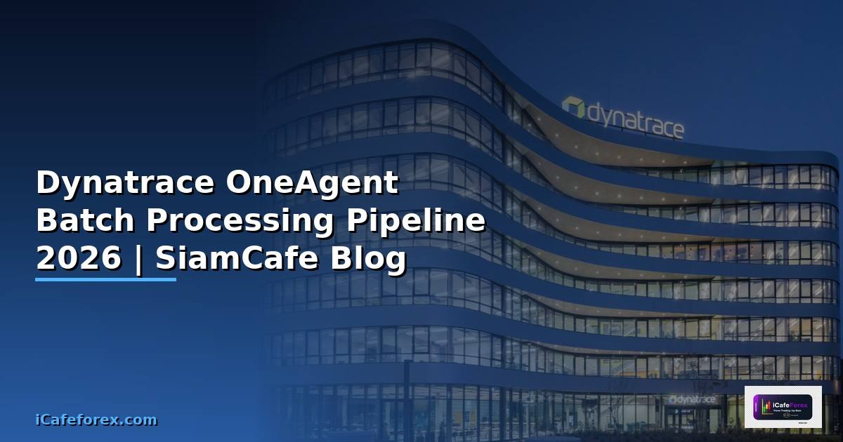 Dynatrace OneAgent Batch Processing Pipeline