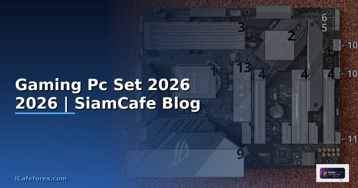Gaming Pc Set — คู่มือฉบับสมบูรณ์ 2026