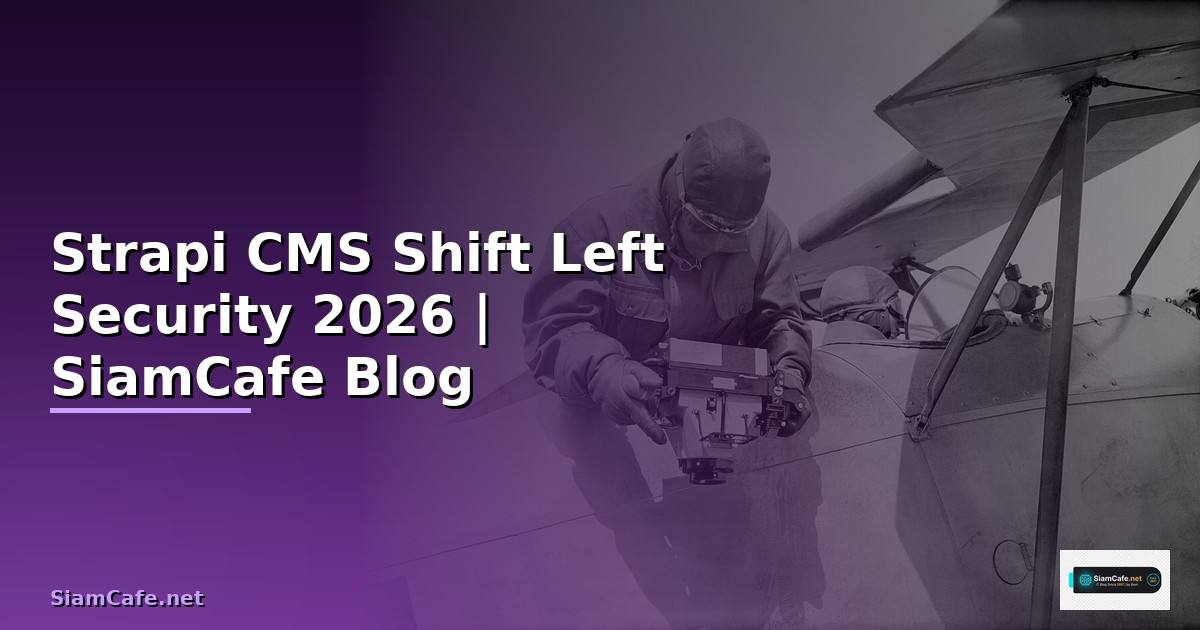 Strapi CMS Shift Left Security
