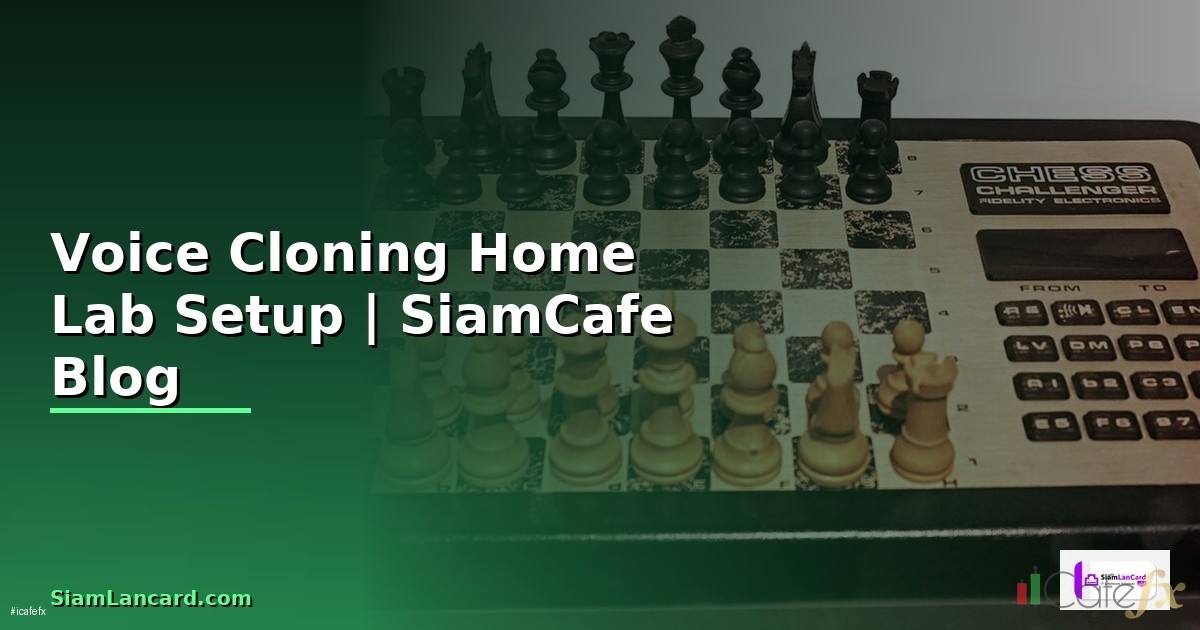 Voice Cloning Home Lab Setup