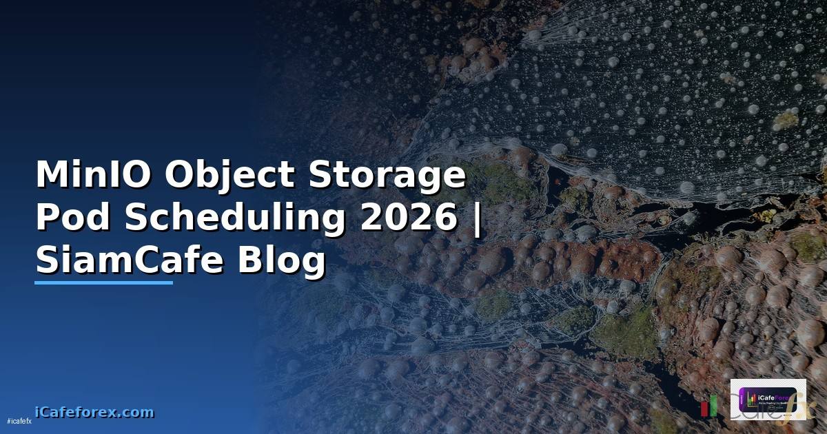 MinIO Object Storage Pod Scheduling
