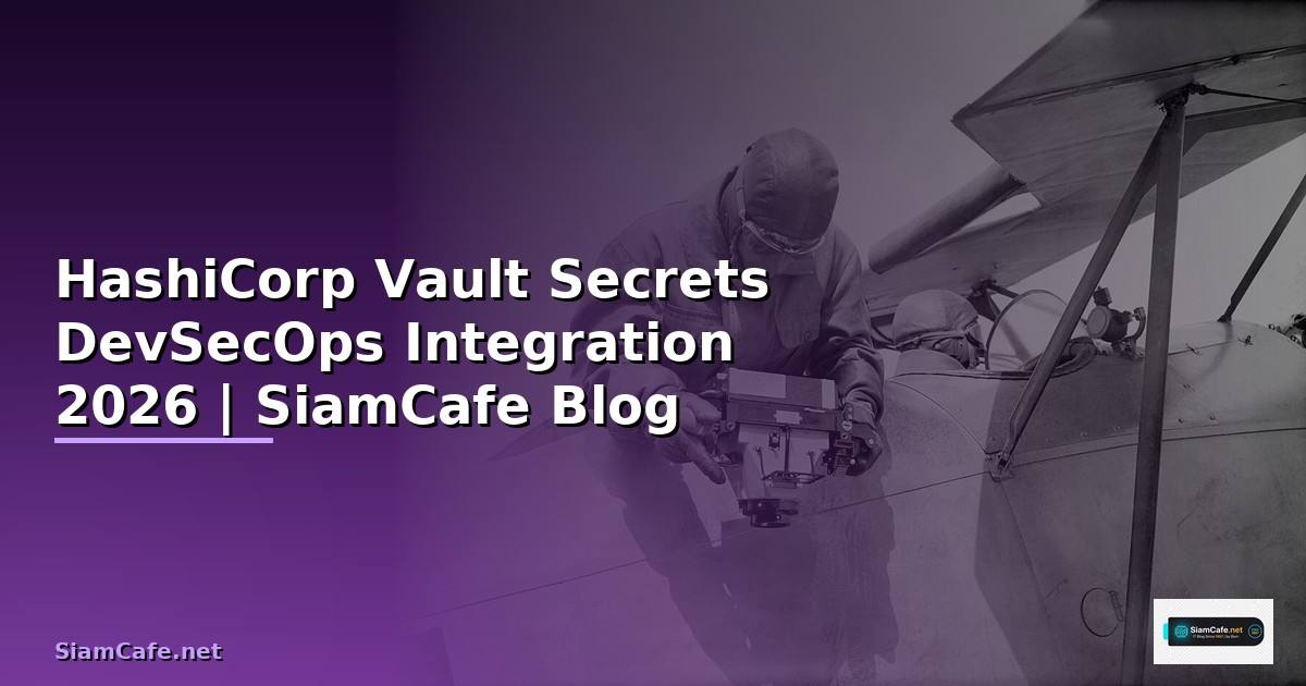 HashiCorp Vault Secrets DevSecOps Integration