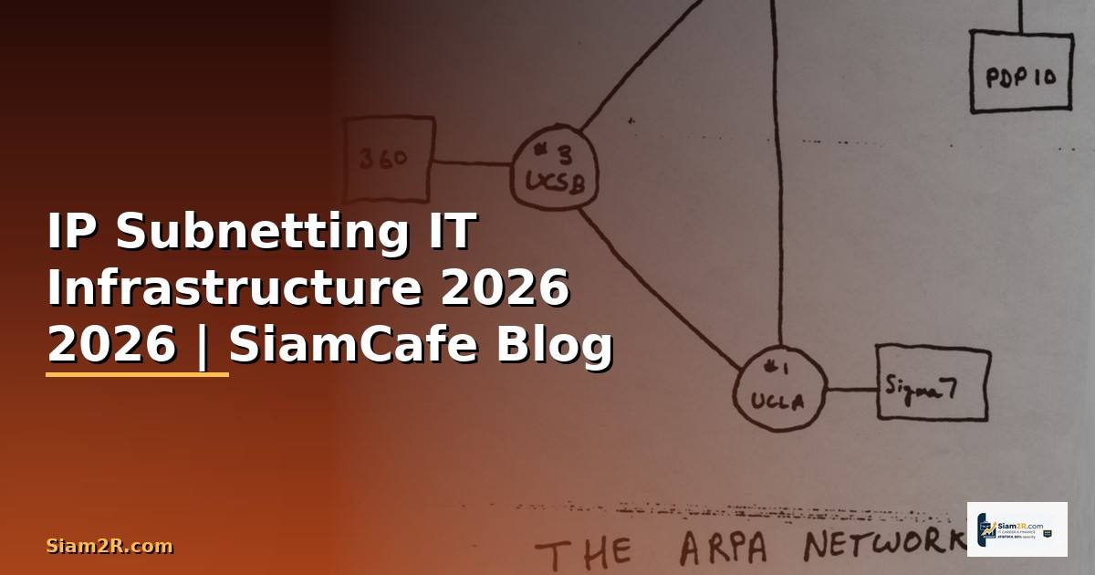 IP Subnetting — คู่มือ IT Infrastructure 2026