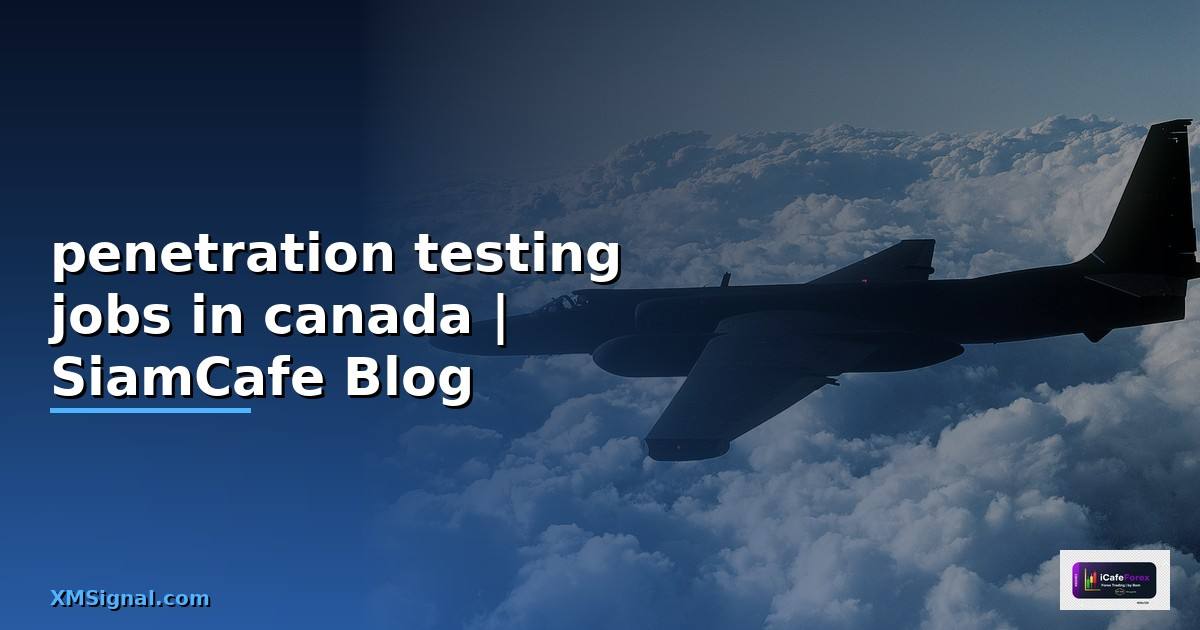 penetration testing jobs in canada