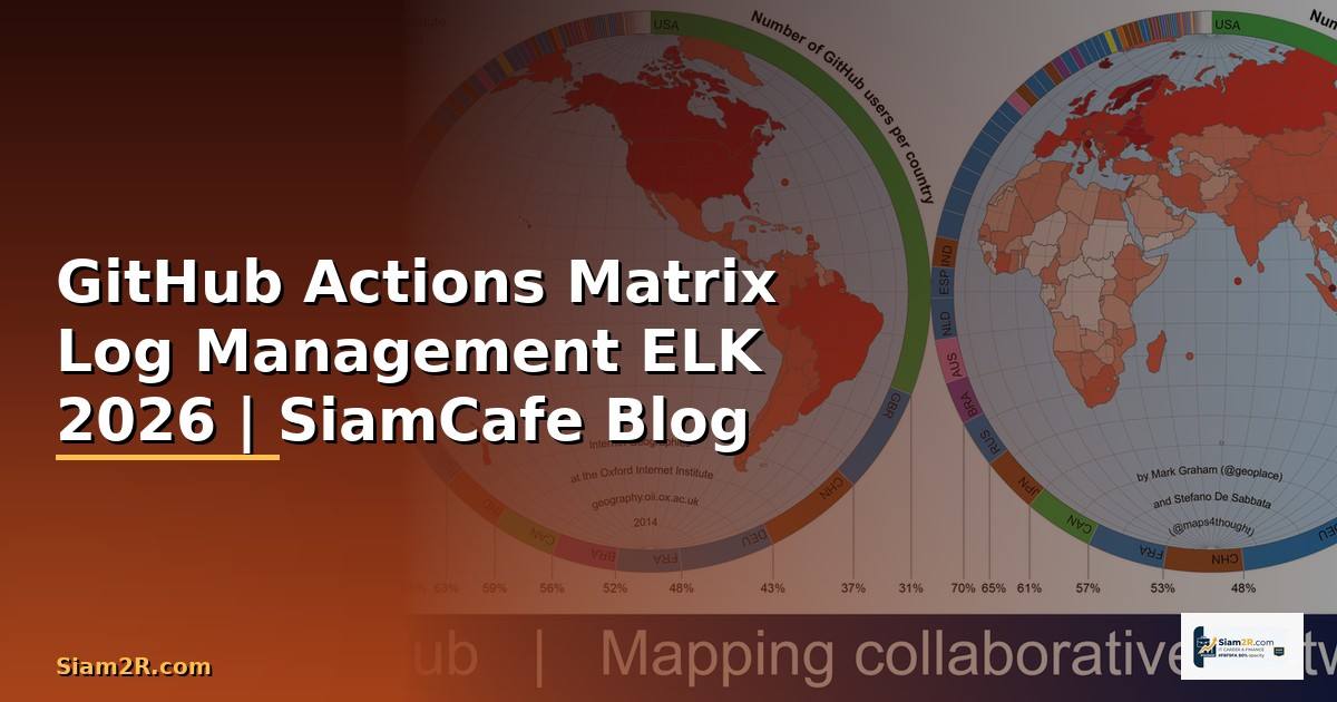 GitHub Actions Matrix Log Management ELK