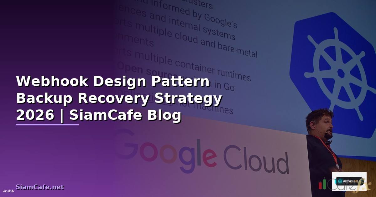 Webhook Design Pattern Backup Recovery Strategy