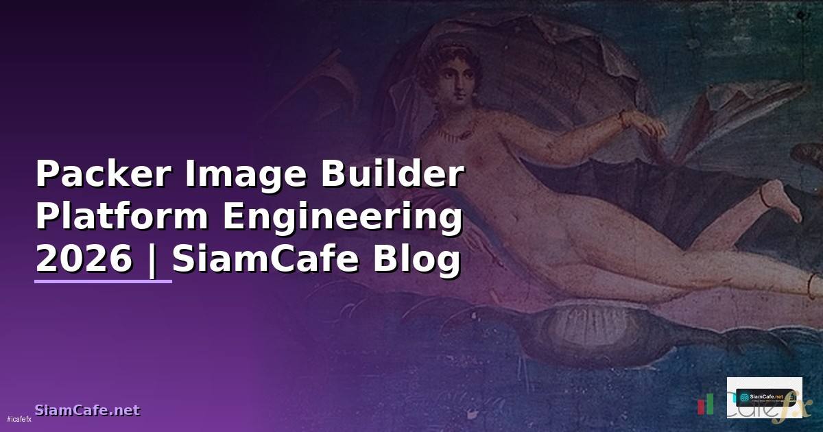 Packer Image Builder Platform Engineering