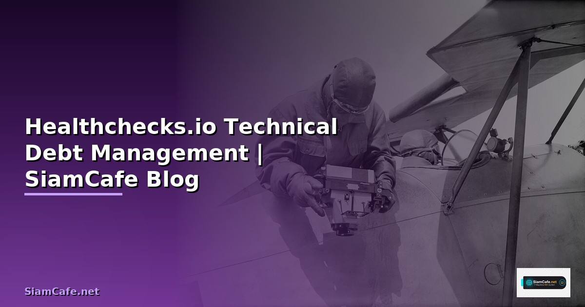 Healthchecks.io Technical Debt Management