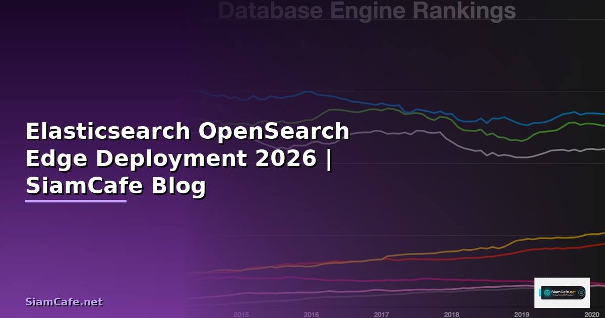 Elasticsearch OpenSearch Edge Deployment