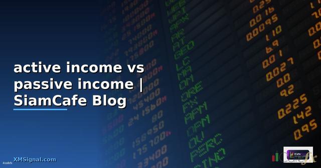 active income vs passive income