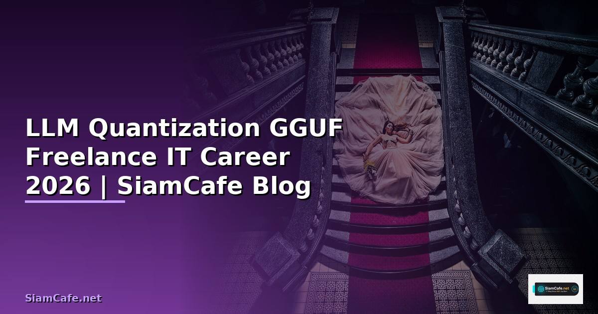 LLM Quantization GGUF Freelance IT Career —