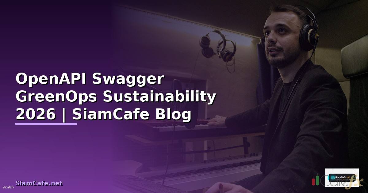 OpenAPI Swagger GreenOps Sustainability