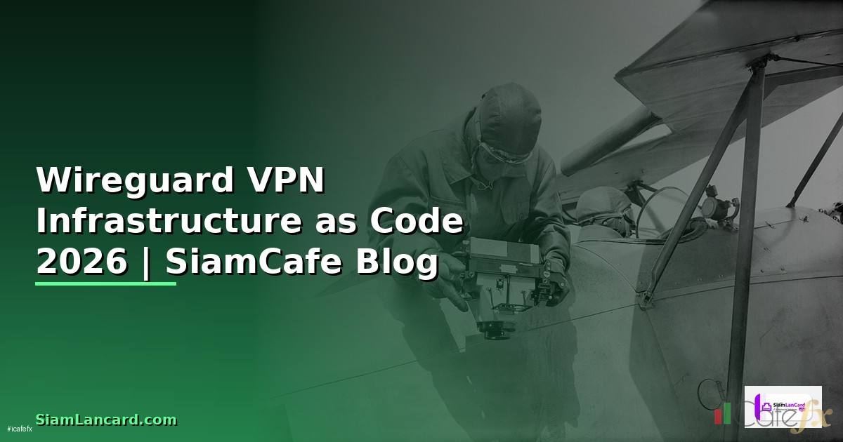 Wireguard VPN Infrastructure as Code