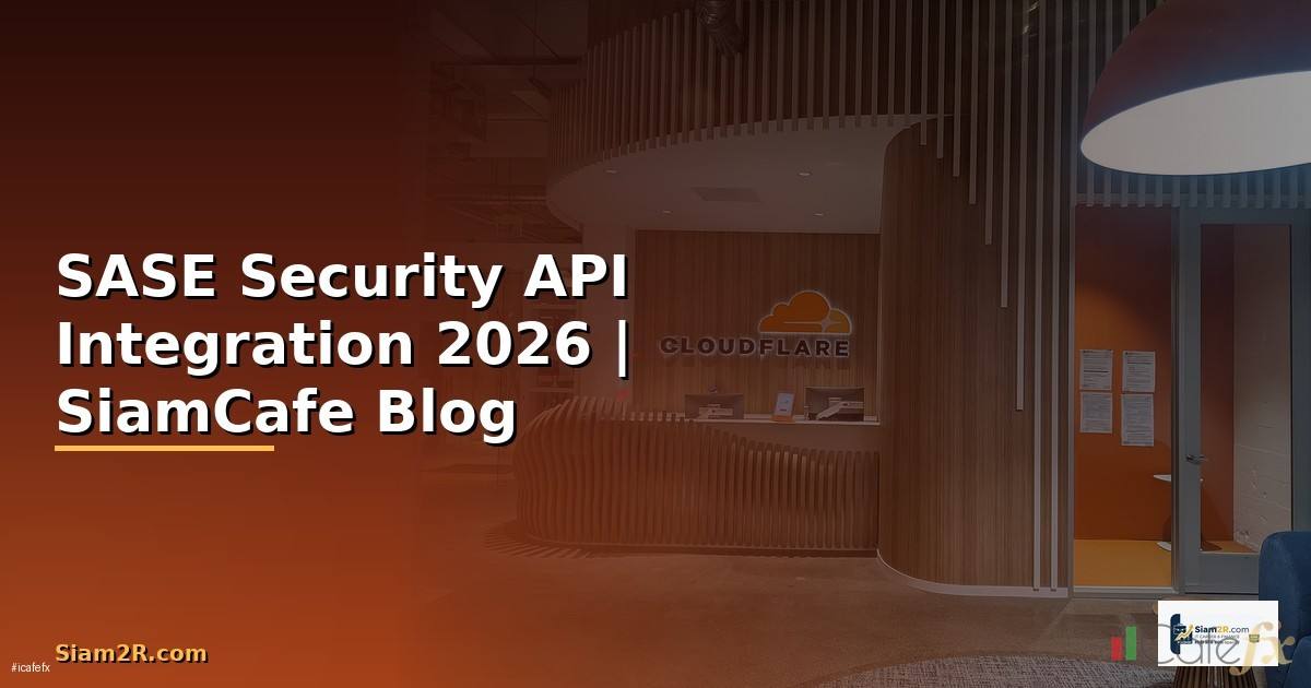 SASE Security API Integration เชื่อมต่อระบบ