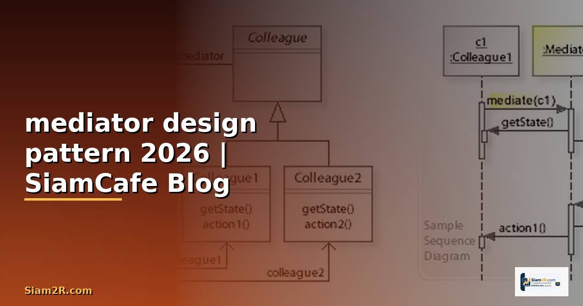 mediator design pattern