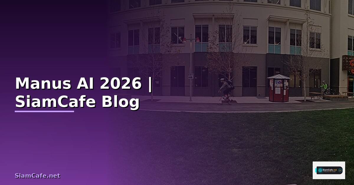 Manus AI คืออะไร — ทุกสิ่งที่ต้องรู้ในปี 2026