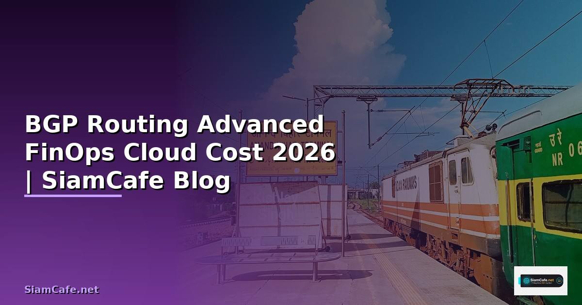 BGP Routing Advanced FinOps Cloud Cost