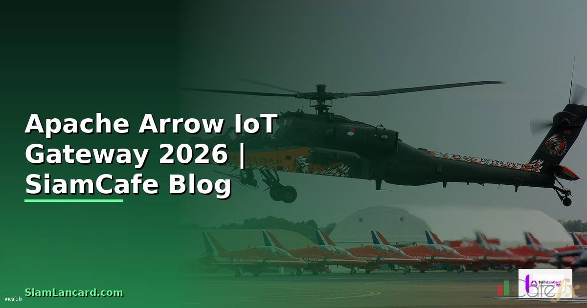 Apache Arrow IoT Gateway