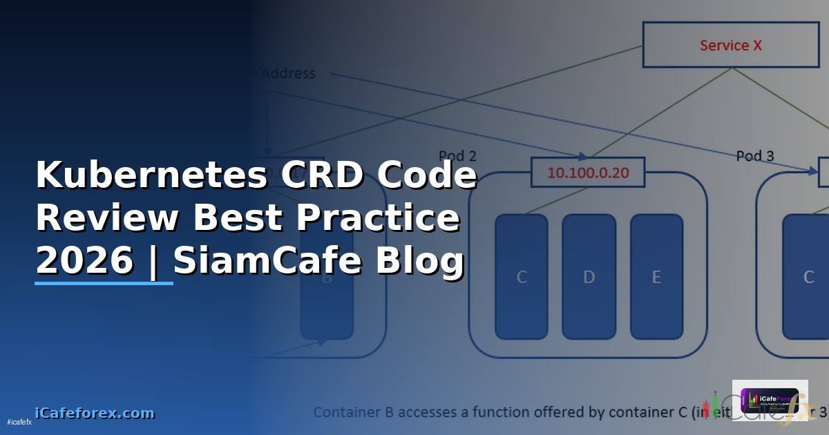 Kubernetes CRD Code Review Best Practice — คู่มือฉบับสมบูรณ์ 2026