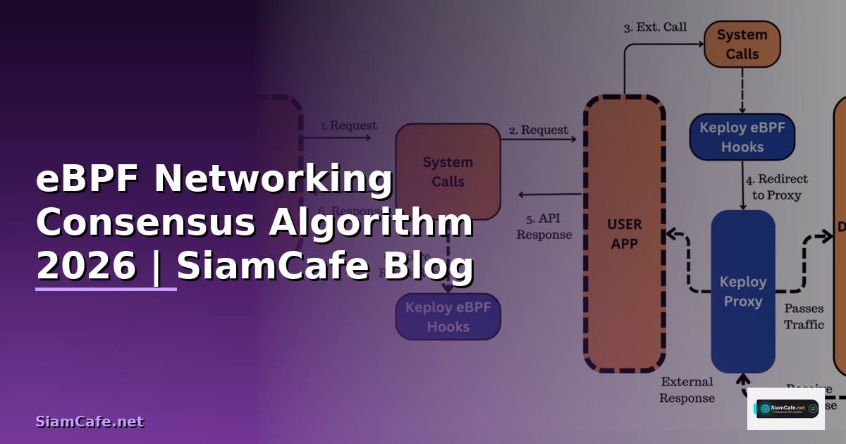 eBPF Networking Consensus Algorithm