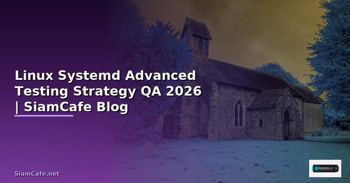 Linux Systemd Advanced Testing Strategy QA