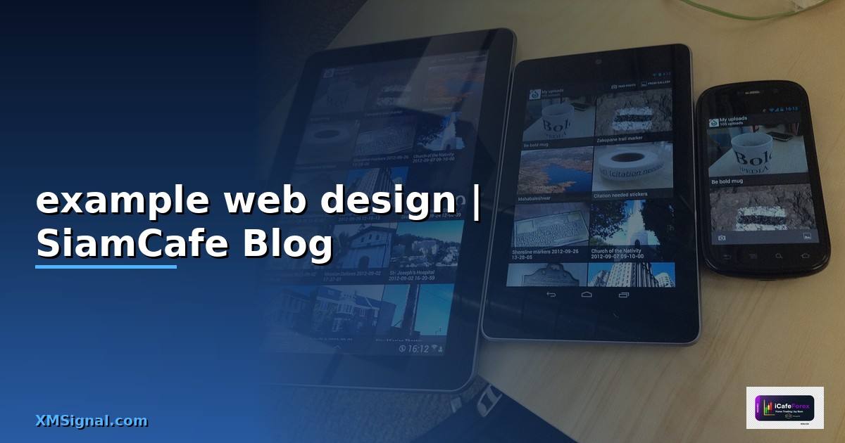 example web design