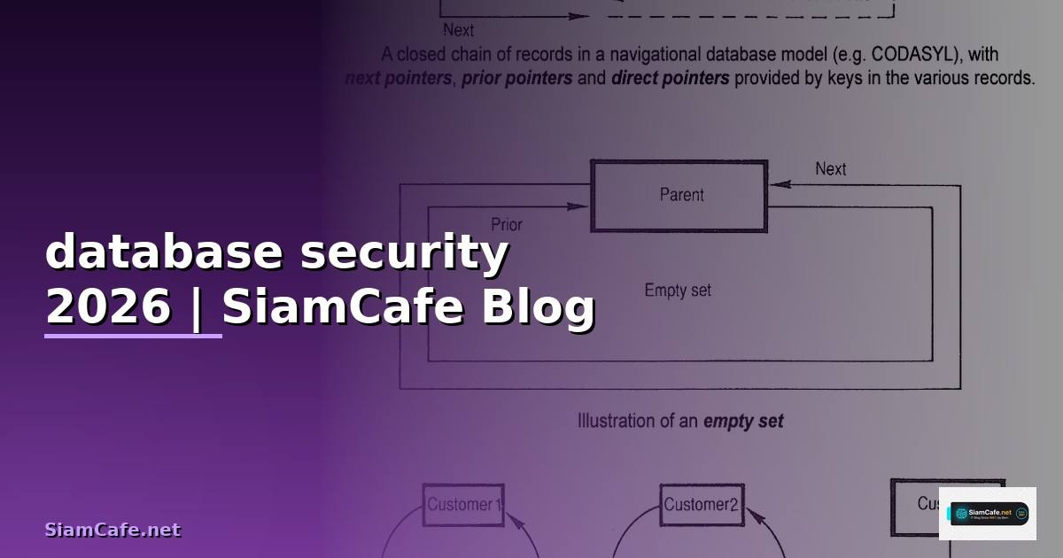 database security คือ