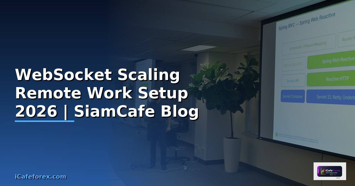 WebSocket Scaling Remote Work Setup