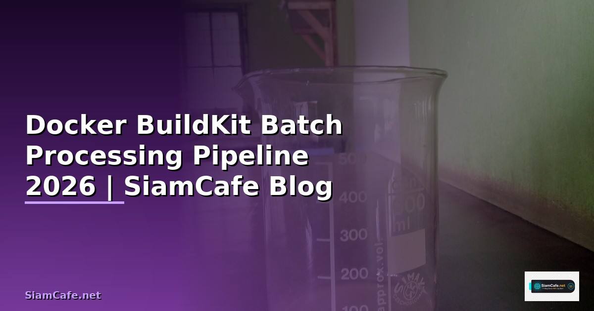 Docker BuildKit Batch Processing Pipeline
