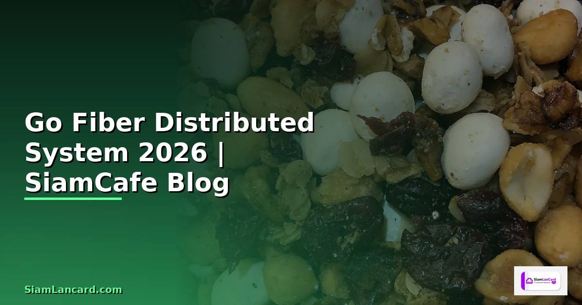 Go Fiber Distributed System