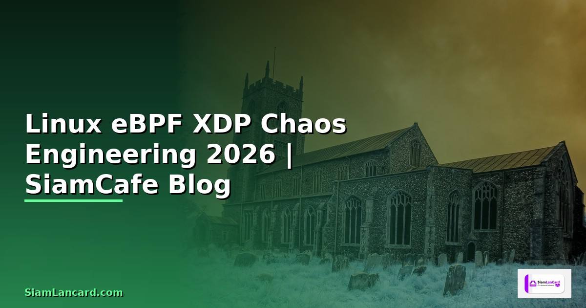Linux eBPF XDP Chaos Engineering
