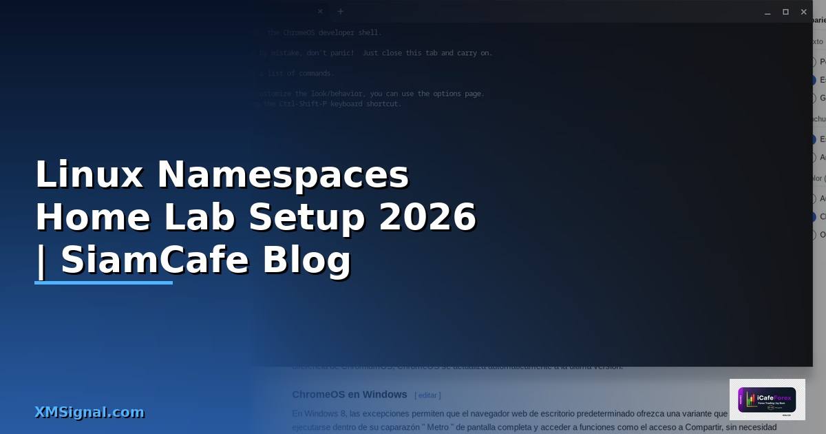 Linux Namespaces Home Lab Setup