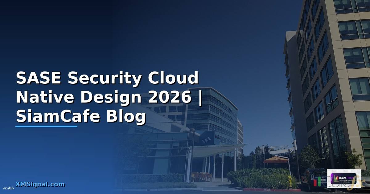 SASE Security Cloud Native Design — คู่มือฉบับสมบูรณ์ 2026