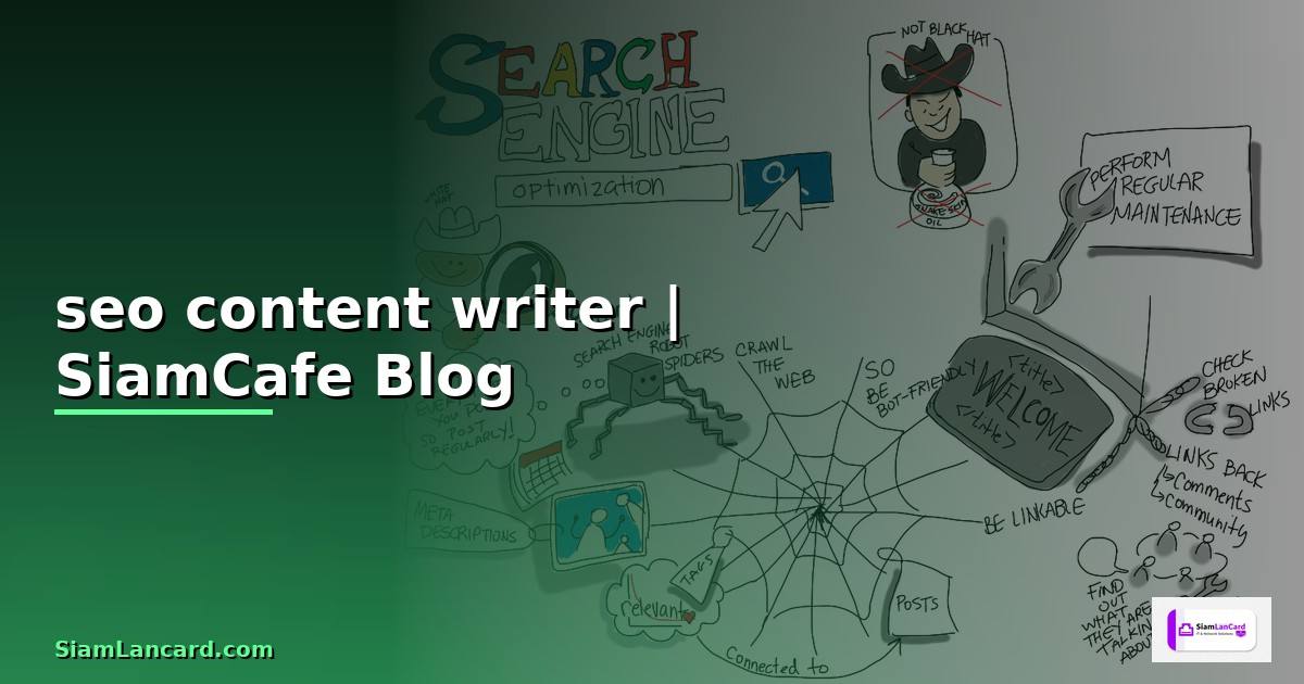 seo content writer คือ
