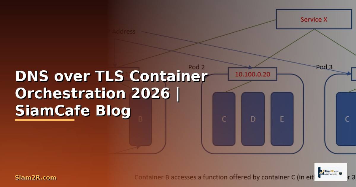 DNS over TLS Container Orchestration