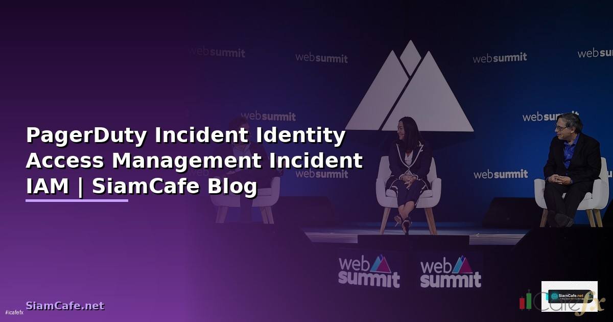 PagerDuty Incident Identity Access Management —