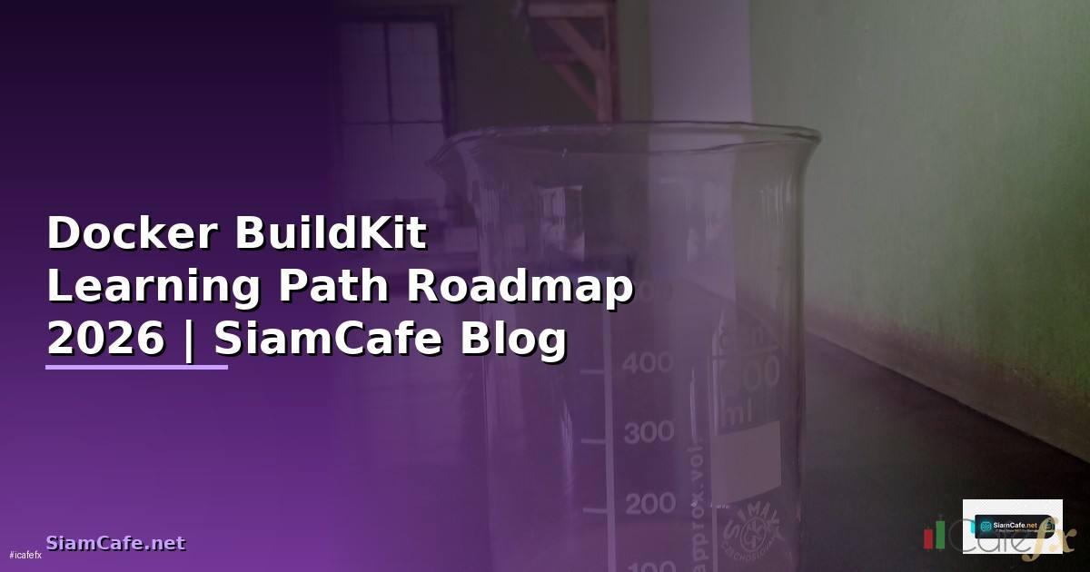 Docker BuildKit Learning Path Roadmap