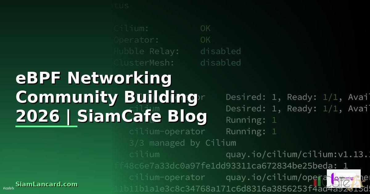 eBPF Networking Community Building