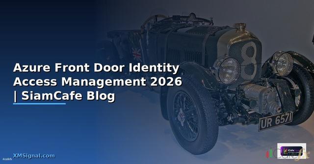 Azure Front Door Identity Access Management